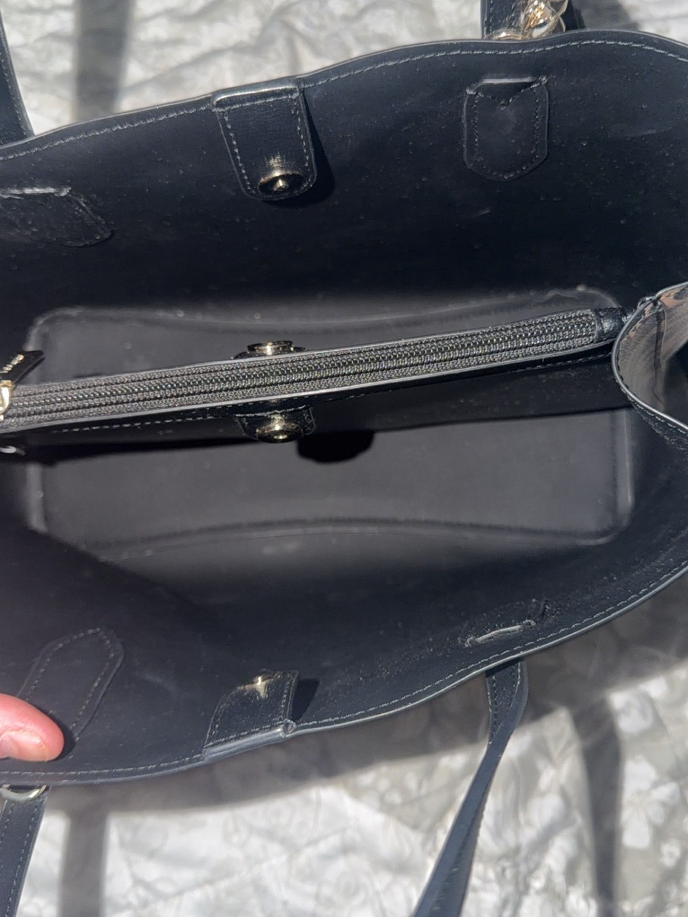 kate spade Leopard-Print Tote in Tan and Black - Picture 2 of 2